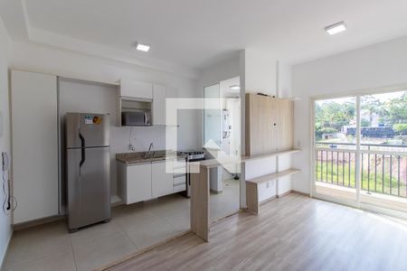 Sala de apartamento para alugar com 1 quarto, 38m² em Granja Viana, Cotia