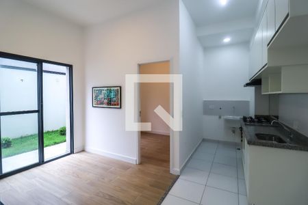 Sala e Cozinha de apartamento para alugar com 2 quartos, 56m² em Vila Moinho Velho, São Paulo