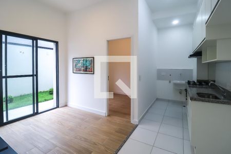 Sala e Cozinha de apartamento para alugar com 2 quartos, 56m² em Vila Moinho Velho, São Paulo