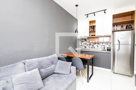 Sala de apartamento para alugar com 1 quarto, 25m² em Bela Vista, São Paulo