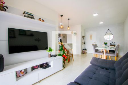 Sala de apartamento para alugar com 2 quartos, 70m² em Parque Sao Vicente, Santo André