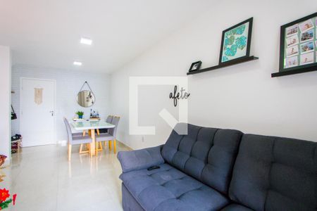 Sala de apartamento para alugar com 2 quartos, 70m² em Parque Sao Vicente, Santo André