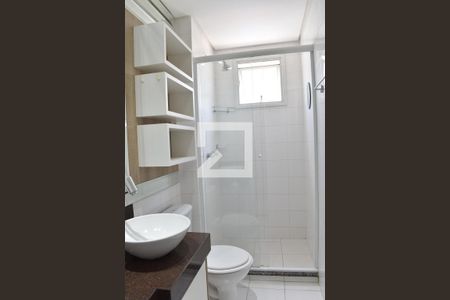 Banheiro Suíte de apartamento para alugar com 3 quartos, 80m² em Santa Quiteria, Curitiba