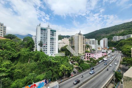 Vista da Varanda de apartamento à venda com 2 quartos, 90m² em Laranjeiras, Rio de Janeiro