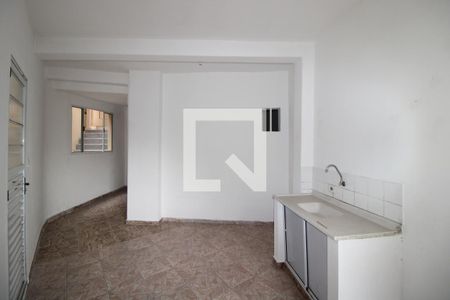 Sala / Cozinha de casa para alugar com 1 quarto, 45m² em Jardim Paraíso, São Paulo