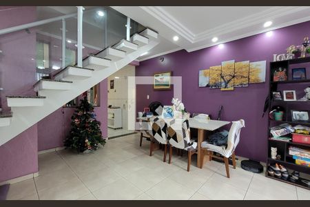 Sala de casa à venda com 3 quartos, 120m² em Vila Camilópolis, Santo André