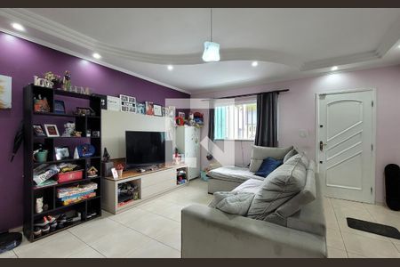 Sala de casa à venda com 3 quartos, 120m² em Vila Camilópolis, Santo André