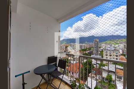 Varanda da Sala de apartamento à venda com 2 quartos, 62m² em Vila Isabel, Rio de Janeiro