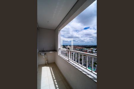 Varanda da Sala de apartamento para alugar com 2 quartos, 49m² em Jardim Abatia, Sorocaba