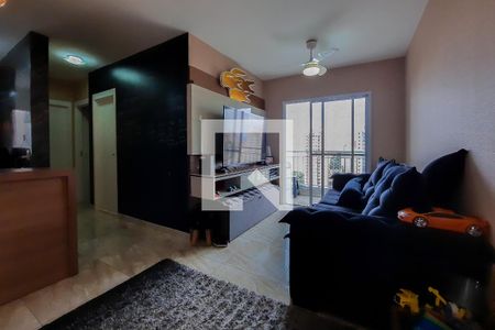 Sala de apartamento para alugar com 2 quartos, 51m² em Vila Santa Luzia, São Bernardo do Campo