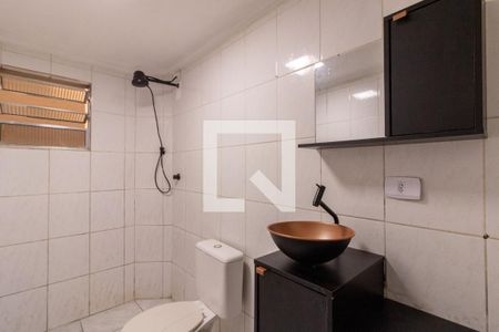 Banheiro de kitnet/studio à venda com 1 quarto, 43m² em Jardim Santa Mena, Guarulhos