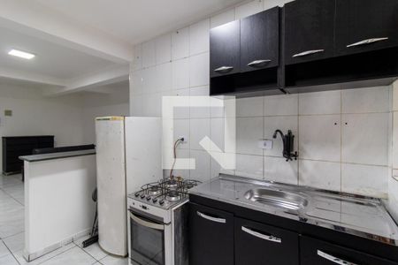 Cozinha de kitnet/studio à venda com 1 quarto, 43m² em Jardim Santa Mena, Guarulhos