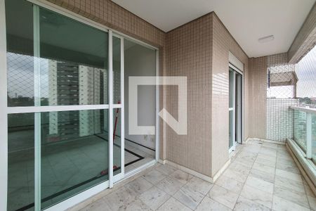 Varanda da sala e quarto 1 de apartamento para alugar com 3 quartos, 130m² em Jardim Maria Adelaide, São Bernardo do Campo