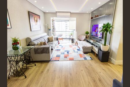 Sala de apartamento à venda com 3 quartos, 90m² em Vl R Feijo, São Paulo