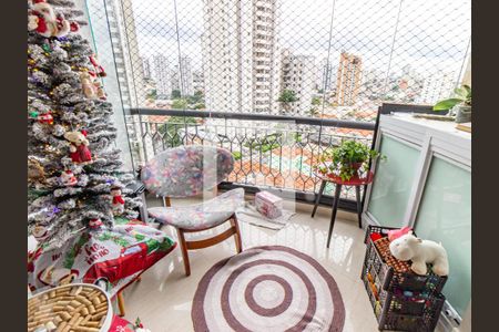 Varanda de apartamento à venda com 3 quartos, 90m² em Vl R Feijo, São Paulo