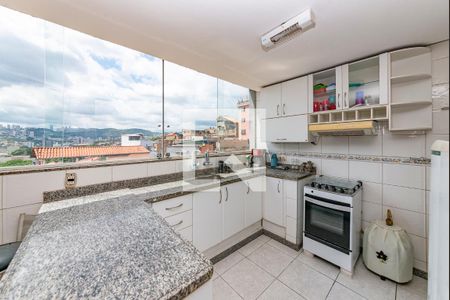 Cozinha de apartamento para alugar com 2 quartos, 120m² em Jardim America, Belo Horizonte