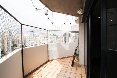 Varanda  de apartamento à venda com 4 quartos, 168m² em Vila Nova Conceição, São Paulo