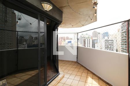 Varanda  de apartamento à venda com 4 quartos, 168m² em Vila Nova Conceição, São Paulo