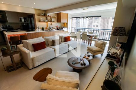 Sala de apartamento à venda com 2 quartos, 100m² em Morumbi, São Paulo