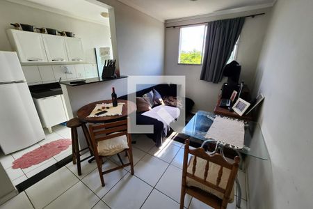 Sala de apartamento para alugar com 2 quartos, 53m² em Chácaras Fazenda Coelho, Hortolândia