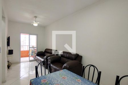 Sala de apartamento para alugar com 2 quartos, 66m² em Cidade Ocian, Praia Grande