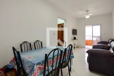 Sala de apartamento para alugar com 2 quartos, 66m² em Cidade Ocian, Praia Grande