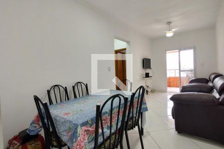 Sala de apartamento para alugar com 2 quartos, 66m² em Cidade Ocian, Praia Grande