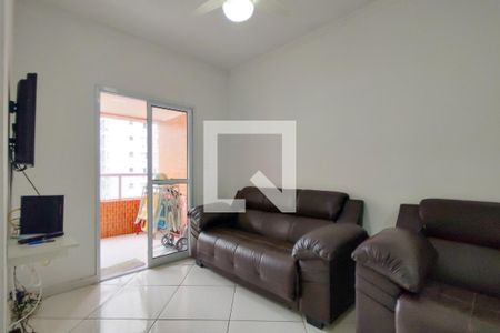 Sala de apartamento para alugar com 2 quartos, 66m² em Cidade Ocian, Praia Grande