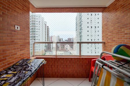 Sacada de apartamento para alugar com 2 quartos, 66m² em Cidade Ocian, Praia Grande