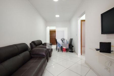 Sala de apartamento para alugar com 2 quartos, 66m² em Cidade Ocian, Praia Grande