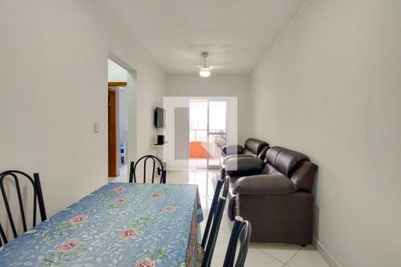 Sala de apartamento para alugar com 2 quartos, 66m² em Cidade Ocian, Praia Grande