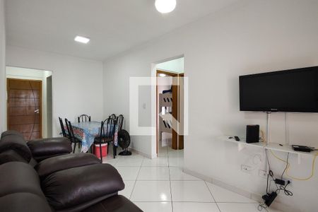 Sala de apartamento para alugar com 2 quartos, 66m² em Cidade Ocian, Praia Grande