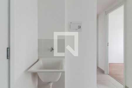 Sala / Cozinha / Lavanderia de apartamento para alugar com 2 quartos, 35m² em Jardim Celeste, São Paulo