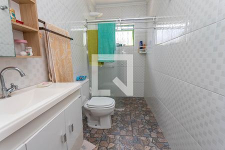 Banheiro da suíte de casa à venda com 3 quartos, 150m² em Centro, Diadema