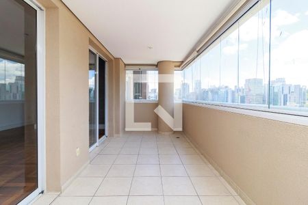 Sala - Varanda de apartamento à venda com 3 quartos, 128m² em Brooklin, São Paulo