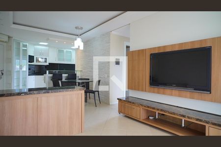 Sala  de apartamento para alugar com 2 quartos, 75m² em Itacorubi, Florianópolis