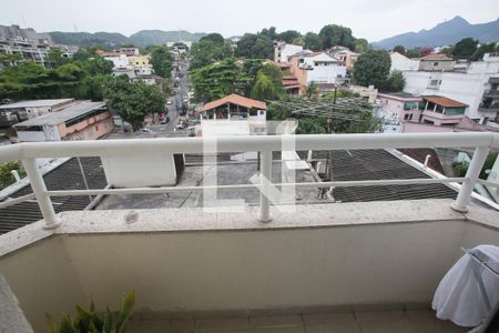 Varanda da Sala de apartamento à venda com 3 quartos, 89m² em Tanque, Rio de Janeiro