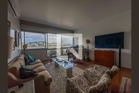 Sala de apartamento à venda com 3 quartos, 106m² em Urca, Rio de Janeiro