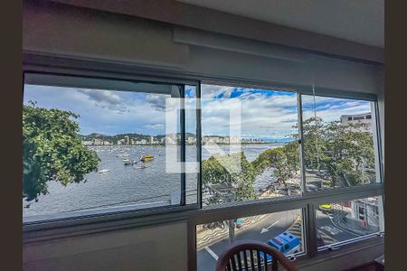 Sala de apartamento à venda com 3 quartos, 106m² em Urca, Rio de Janeiro