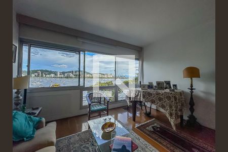 Sala de apartamento à venda com 3 quartos, 106m² em Urca, Rio de Janeiro