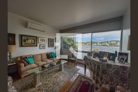 Sala de apartamento à venda com 3 quartos, 106m² em Urca, Rio de Janeiro