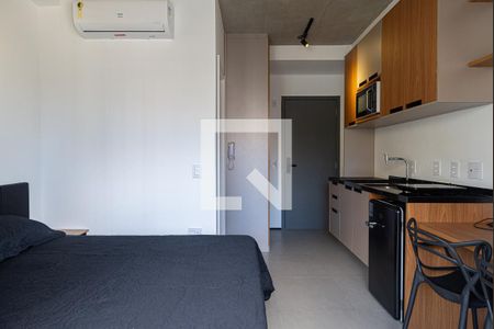 Sala/Quarto de kitnet/studio para alugar com 1 quarto, 21m² em Paraíso, São Paulo