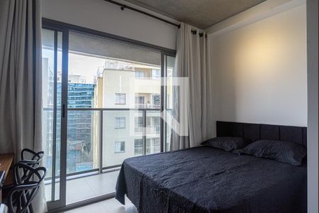 Sala/Quarto de kitnet/studio para alugar com 1 quarto, 21m² em Paraíso, São Paulo