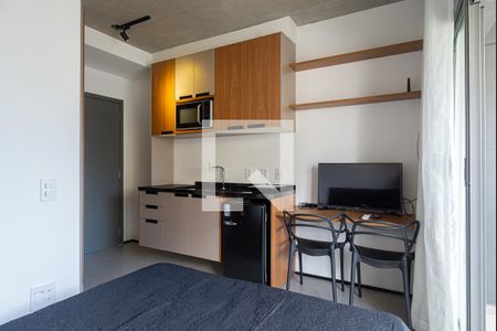 Sala/Quarto de kitnet/studio para alugar com 1 quarto, 21m² em Paraíso, São Paulo