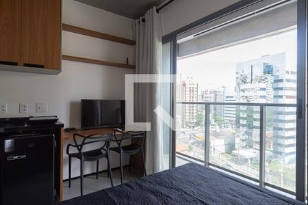 Sala/Quarto de kitnet/studio para alugar com 1 quarto, 21m² em Paraíso, São Paulo