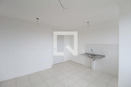 Sala e Cozinha de apartamento para alugar com 2 quartos, 70m² em Jardim dos Comerciários, Belo Horizonte