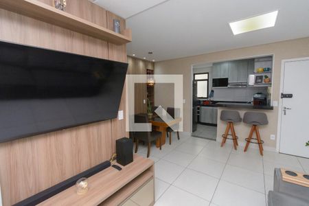 Sala de apartamento à venda com 3 quartos, 75m² em Miramar (barreiro), Belo Horizonte