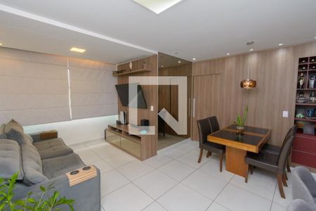 Sala de apartamento à venda com 3 quartos, 75m² em Miramar (barreiro), Belo Horizonte