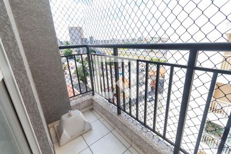 Varanda da Sala de apartamento para alugar com 2 quartos, 38m² em Vila Ré, São Paulo