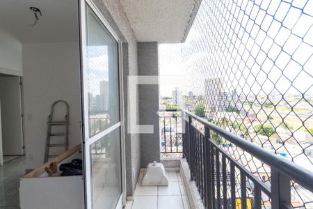 Varanda da Sala de apartamento para alugar com 2 quartos, 38m² em Vila Ré, São Paulo